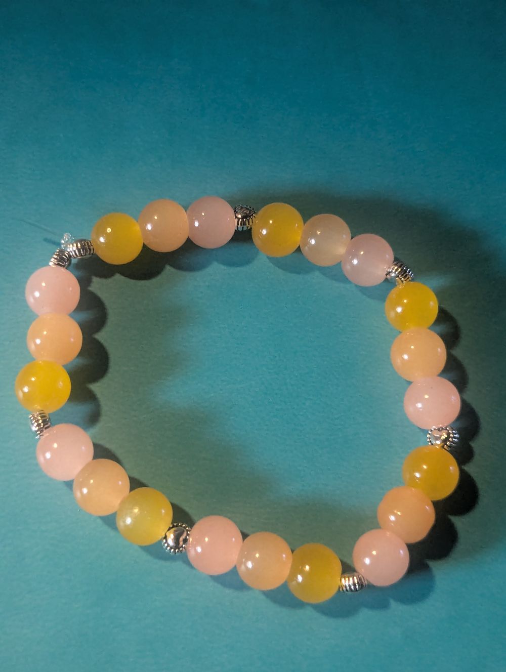 Peachy. 