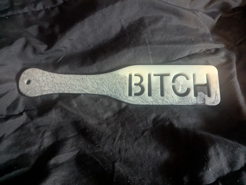 Bitch cutout paddle 